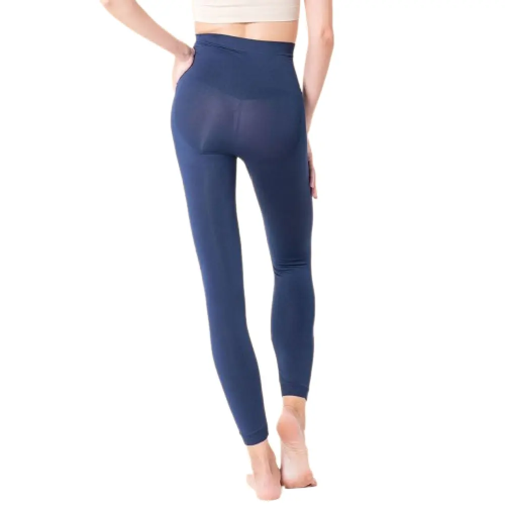 Léna - Legging Amincissant Push-Up - Bleu Marine — FreeU Anaissa