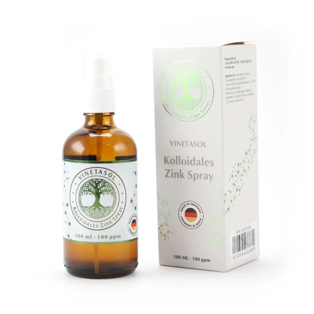 Vinetasol Kolloidales Zink Spray — Nanodis