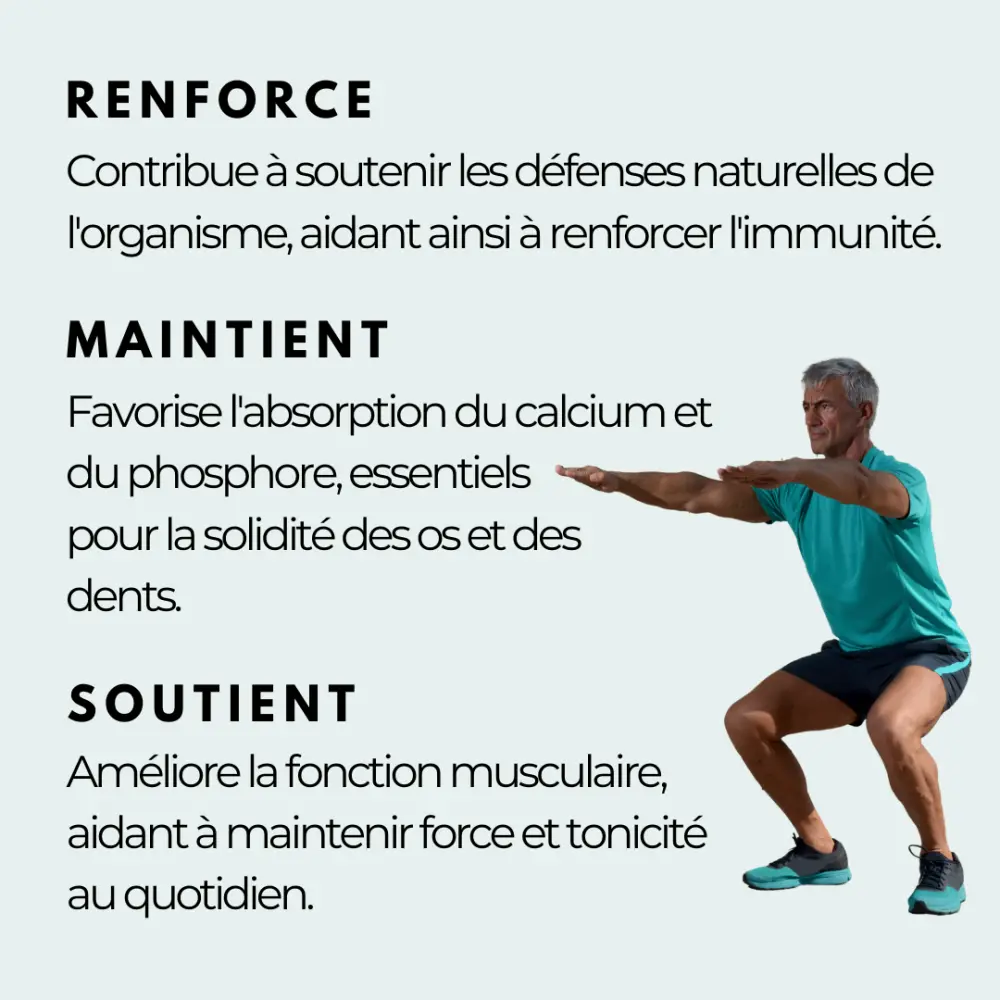Vitamine D - Complément alimentaire - Immunité et défenses naturelles - Maintien Osseux — Bio-Recherche