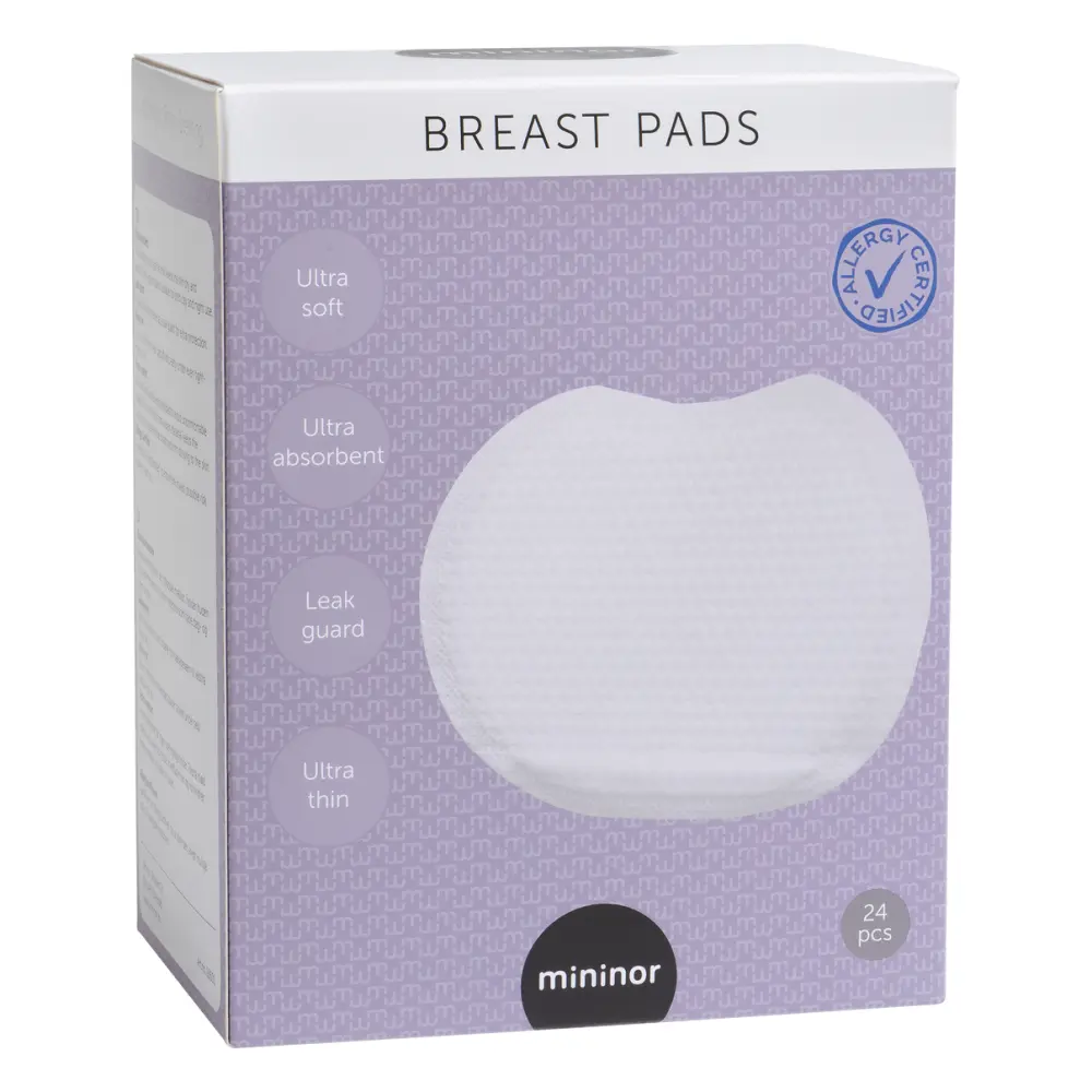 Coussinets d'allaitement ultra absorbants - Blanc — Mininor
