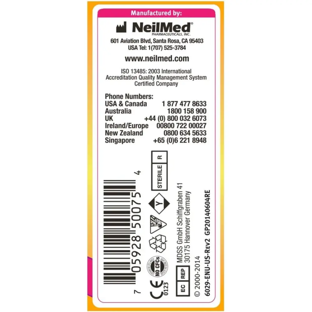 PediaMist® Saline Spray - Isotonic — NeilMed®