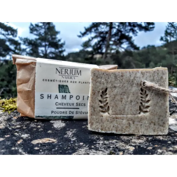Shampoing solide naturel à la feuille de stévia