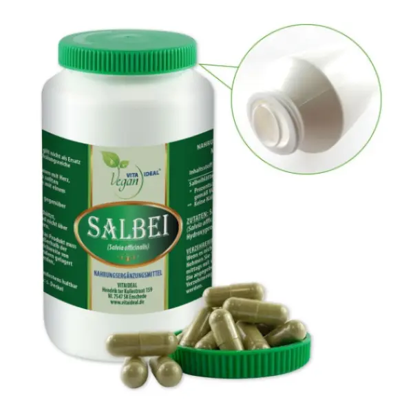 Salbei Blätter Kapseln