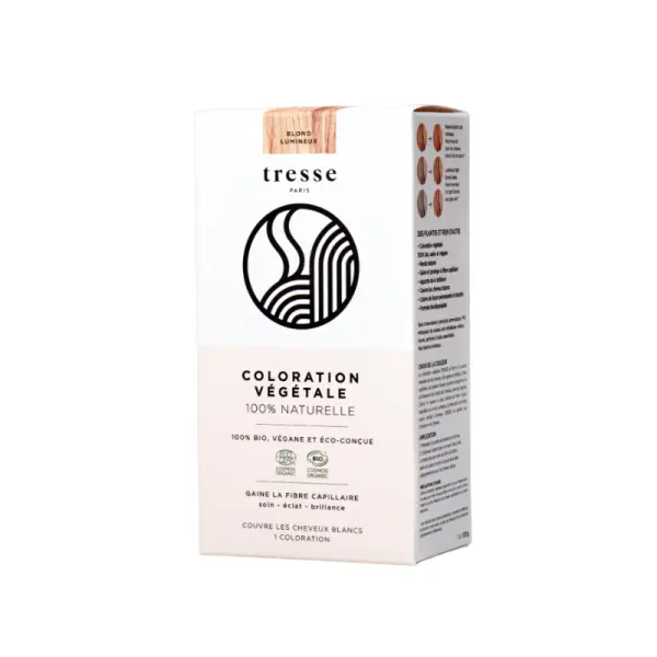 Pflanzenhaarfarbe Leuchtendes Blond 100% BIO - 100g