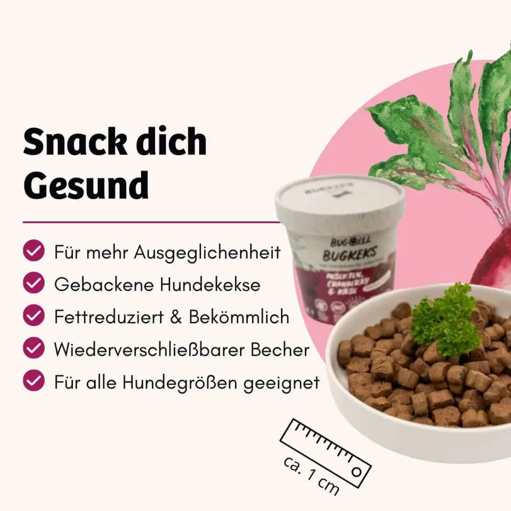 Hundekeks HappyMood - Hormonbalance & Zufriedenheit — BugBell