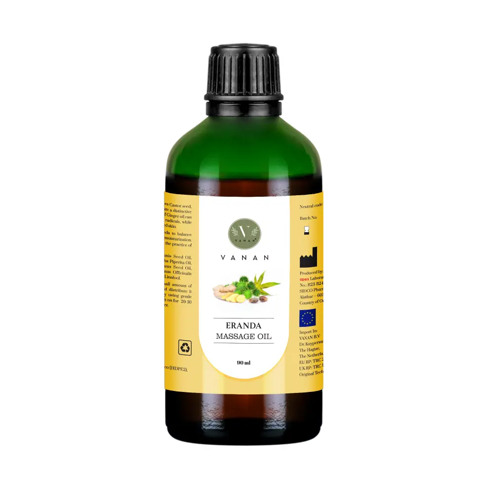 Beruhigende Massageöl Eranda – 90 ml — Vanan