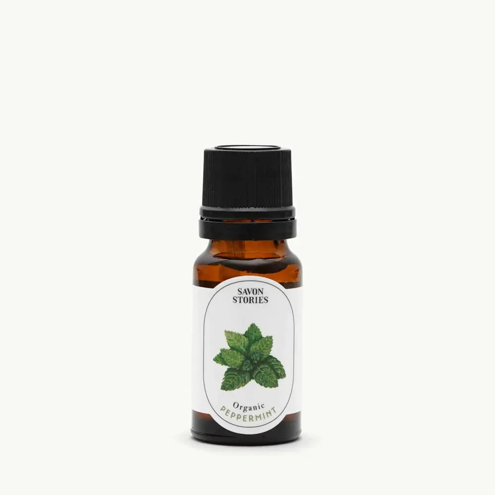 Huile Essentielle Bio de Menthe Poivrée — Savon Stories