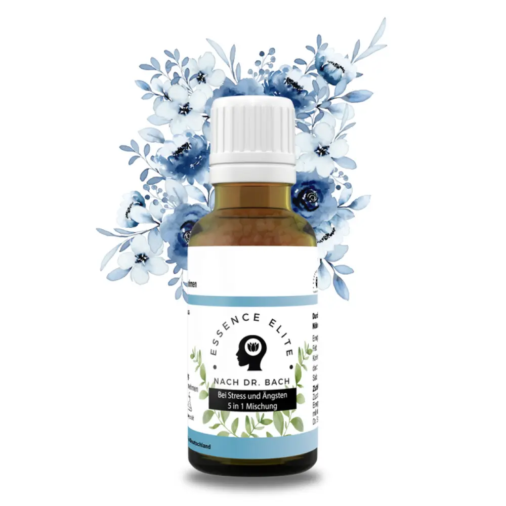 Fleurs de Bach stress & peur des examens — Essence Elite