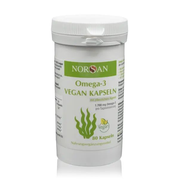 Omega-3 VEGAN - Gélules d'Oméga 3 à l'Huile Végétale d'Algue