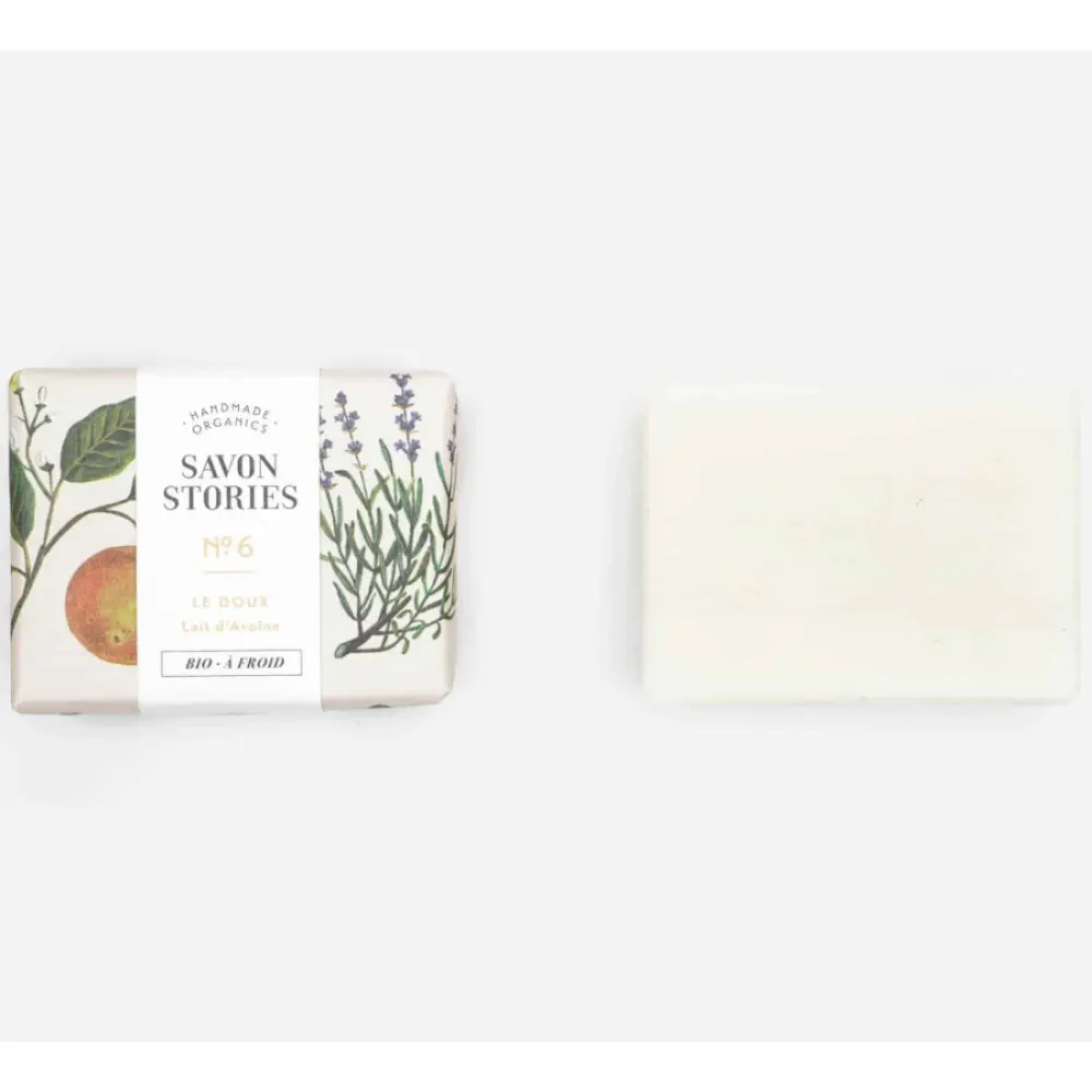 N°6 Le Doux - Savon au lait d'avoine - 100 g — Savon Stories
