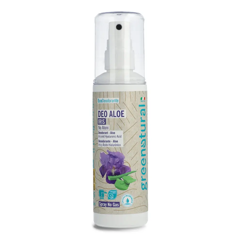 Deodorante Aloe Spray Iris — greenatural