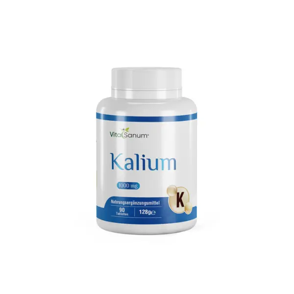 Kalium 1000 mg – 90 Tabletten