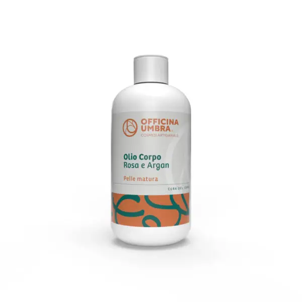 Olio Corpo Idratante alla Rosa e all'Argan per Pelli Mature