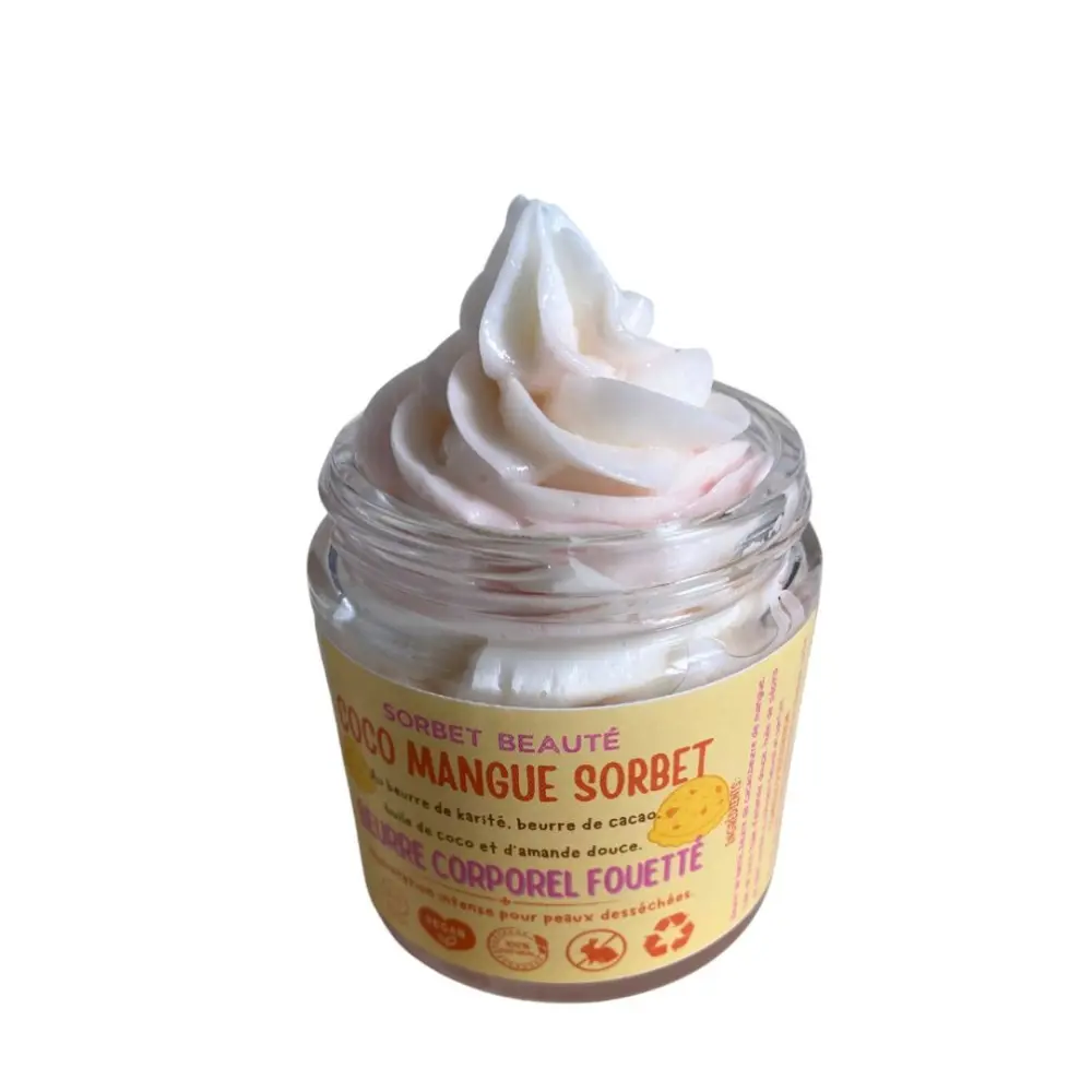 Beurre Corporel Fouetté Coco Mangue — Sorbet Beauté