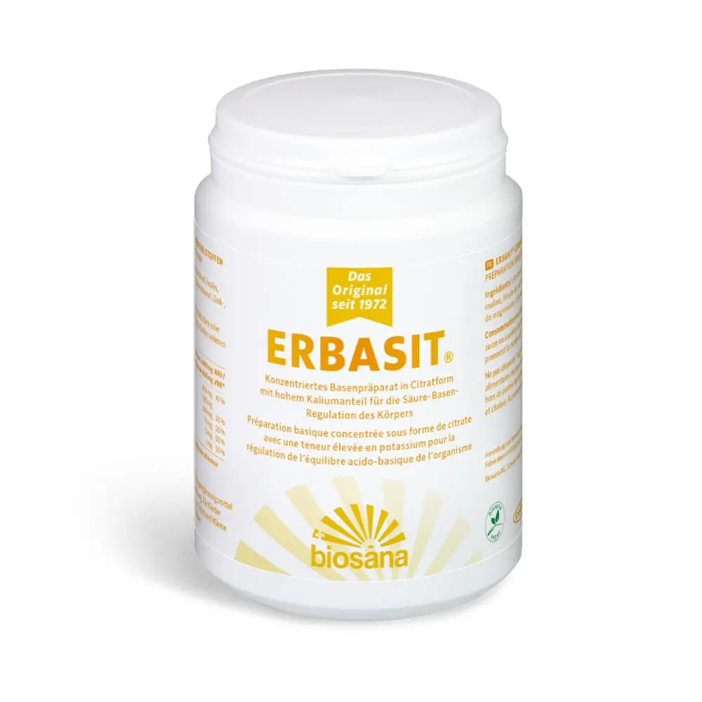 Erbasit sans lactose - Équilibre acido-basique — Biosana by Laboratoires Phytoceutic