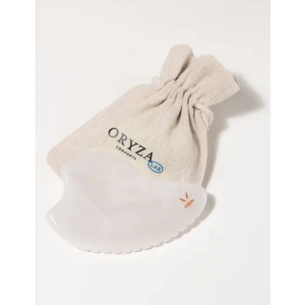 Gua Sha Jade Blanc