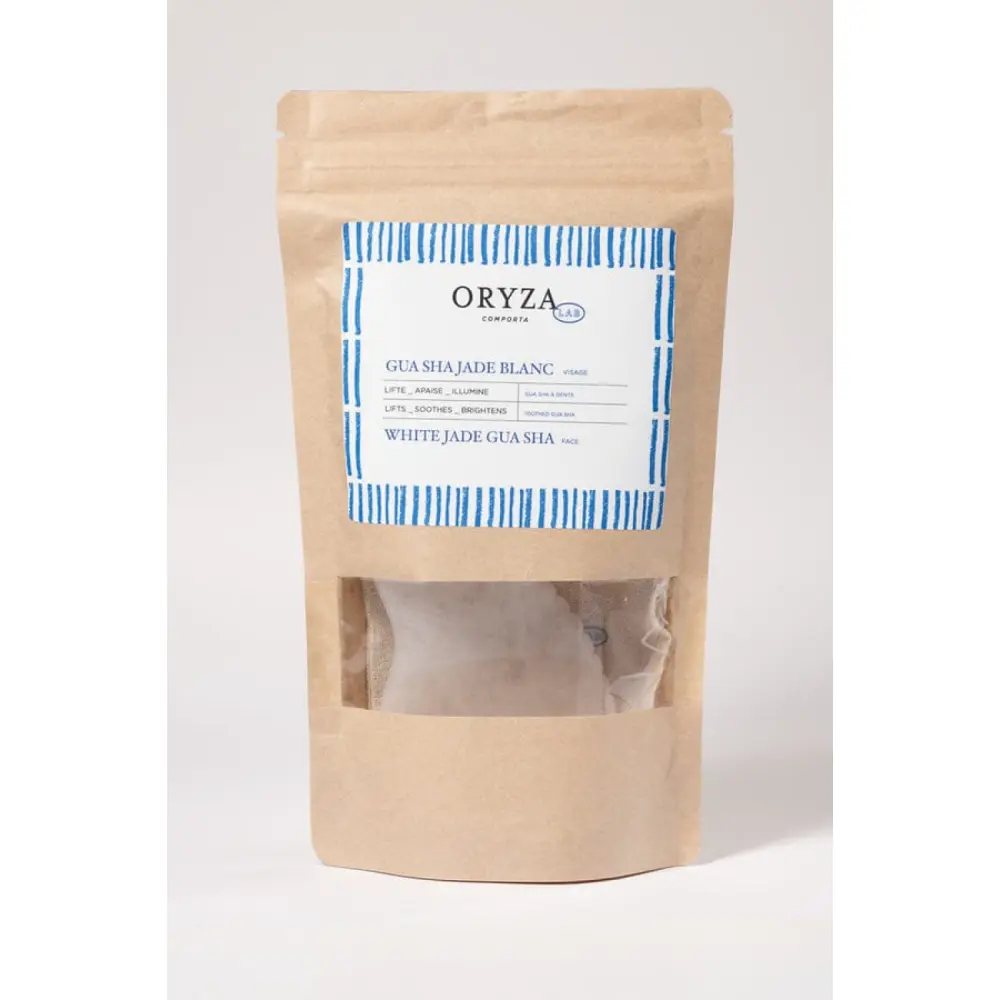 Gua Sha Jade Blanc — Oryza Lab