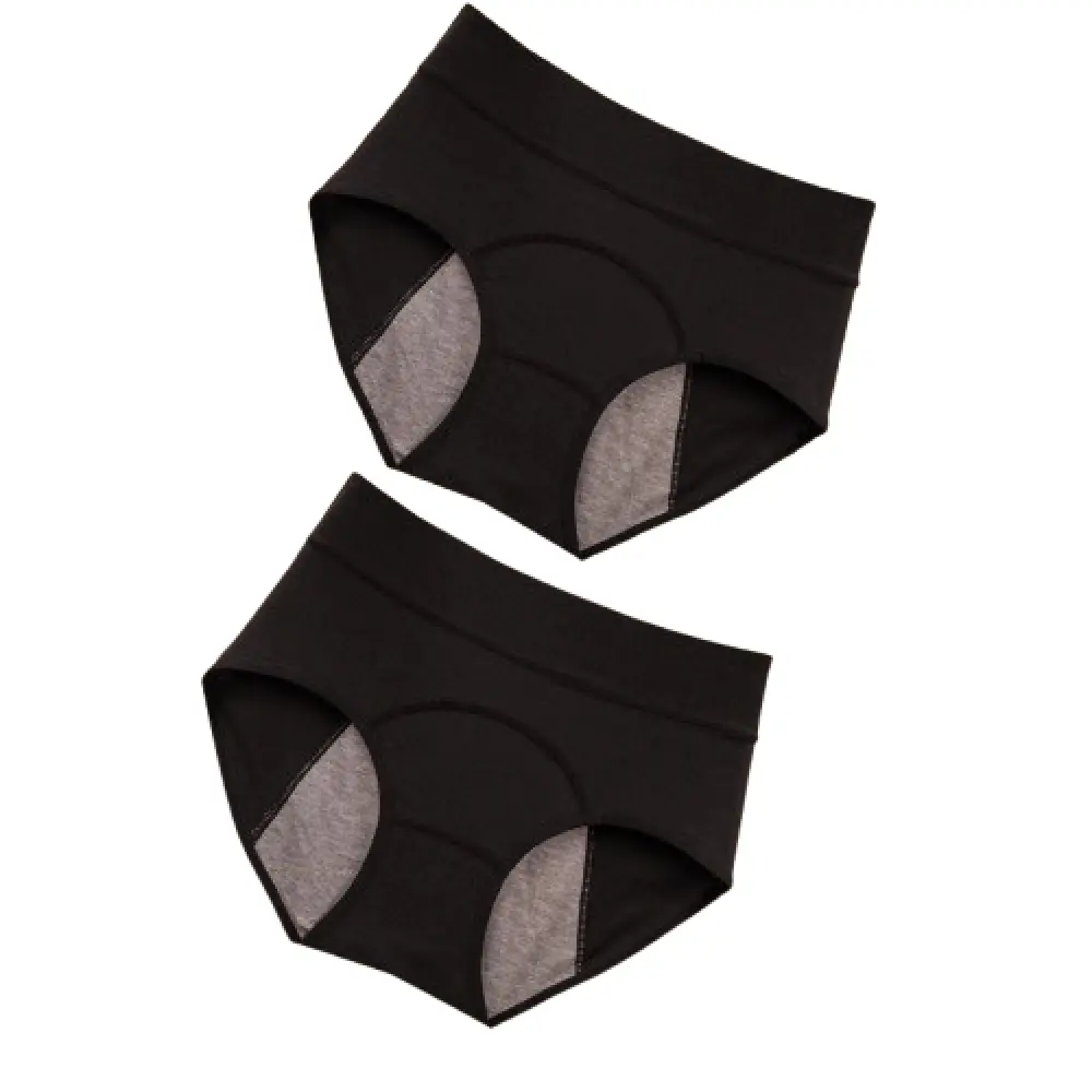 Indy - 2 Culottes Menstruelles - Noir — FreeU Anaissa