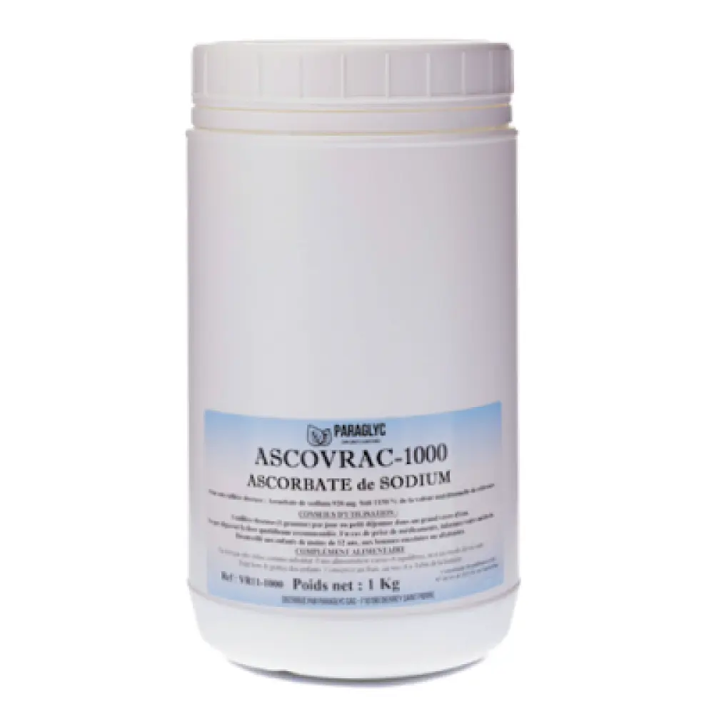 Ascovrac - Ascorbate de Sodium - 1000 g — Paraglyc