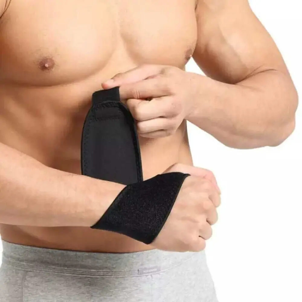 Handbandage M Train - Grau - Einheitsgröße — BandagenPlus
