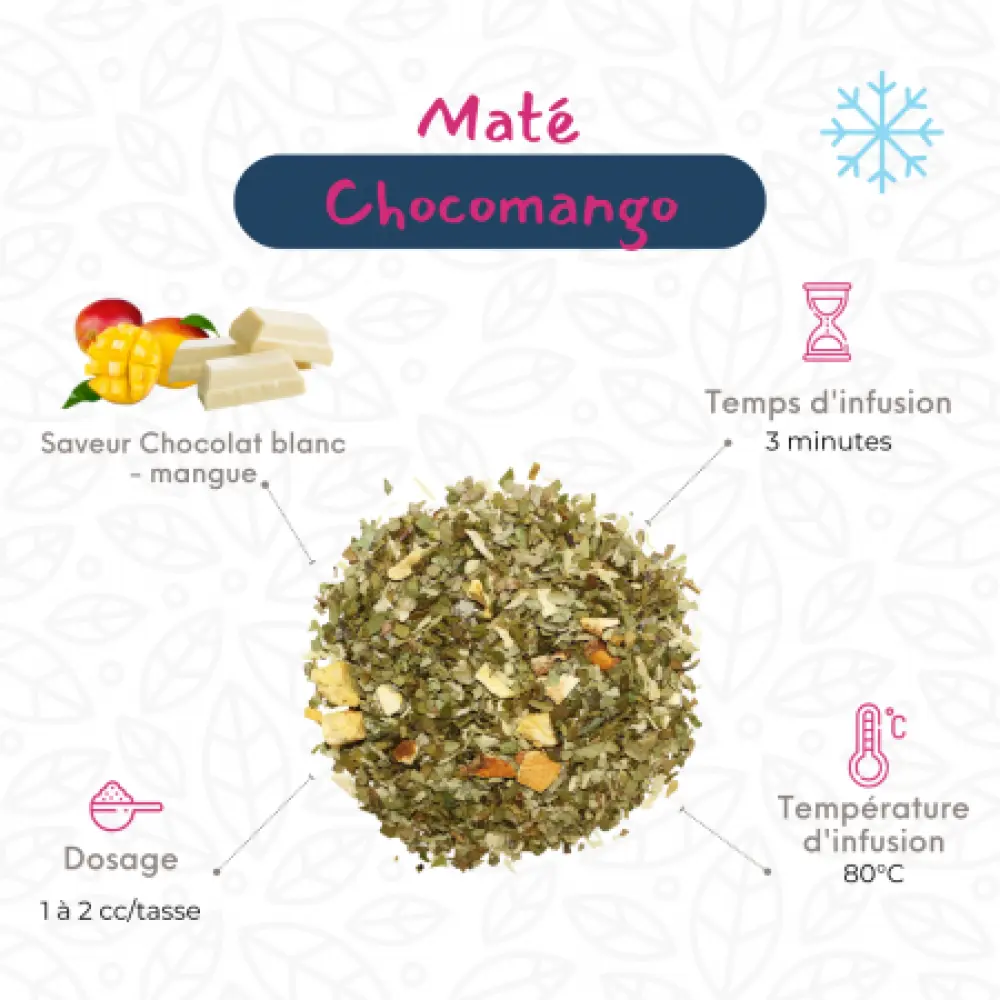 Maté Chocomango - Maté, chocolat blanc & mangue — My Sweet Tea