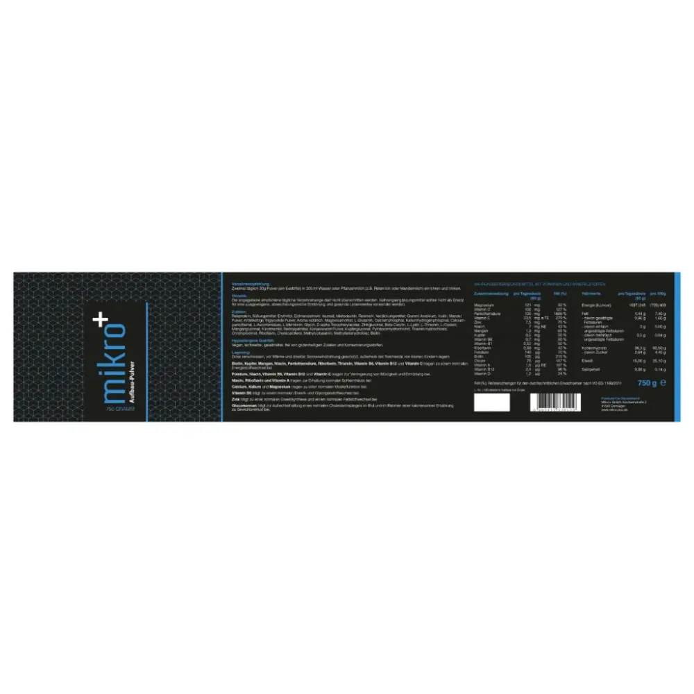mikro+ Aufbau-Pulver — mikro+