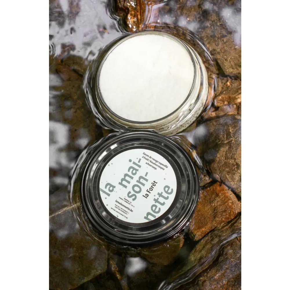 La Forêt - Savon de rasage hydratant sans parfum — La Maisonnette