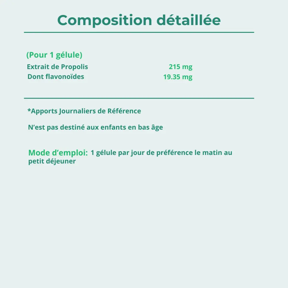 Propolis - Complément alimentaire - Produit de la ruche — Bio-Recherche