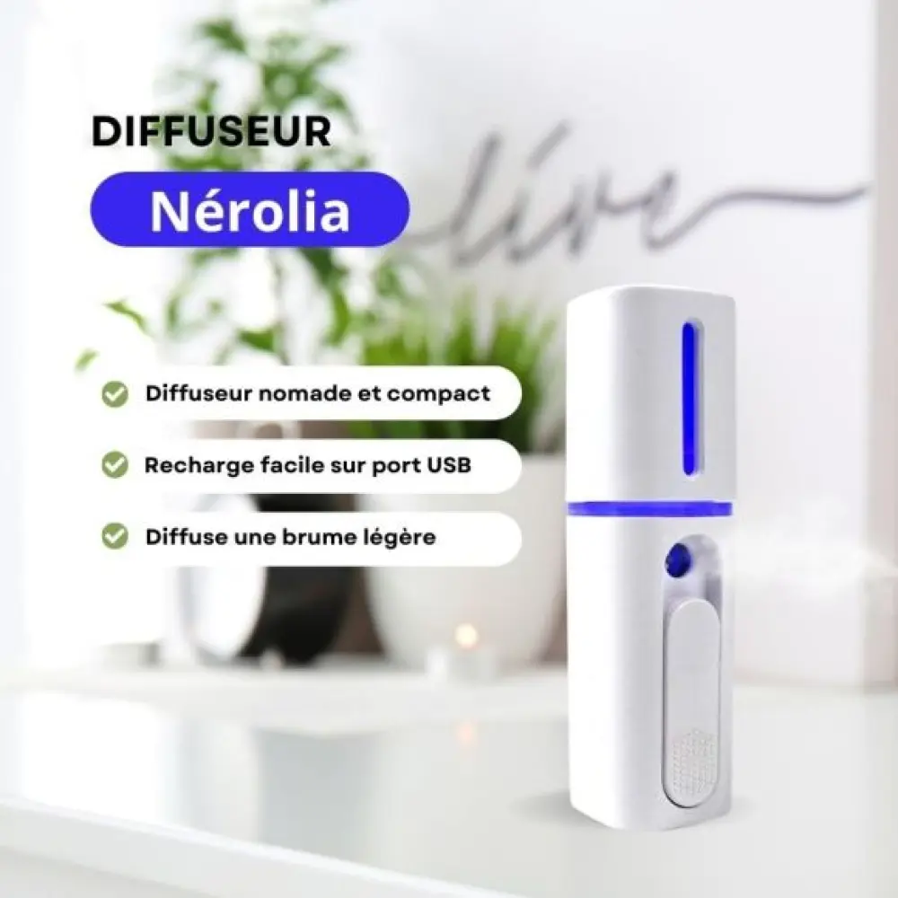 Nerolia - Diffuseur ultrasons sans fil — LCA Aroma