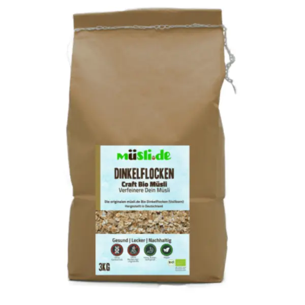 BIO Grobe Dinkelflocken