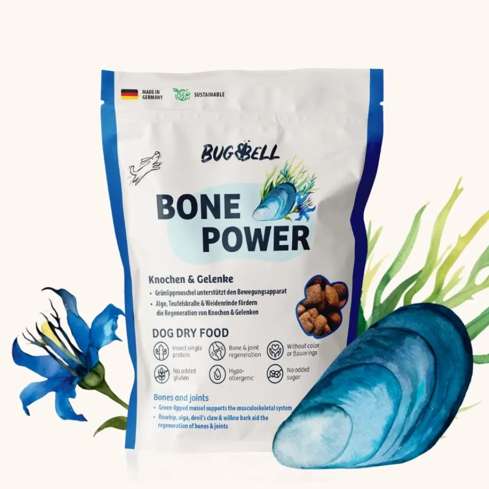 Trockenfutter BonePower - Knochen & Gelenke — BugBell