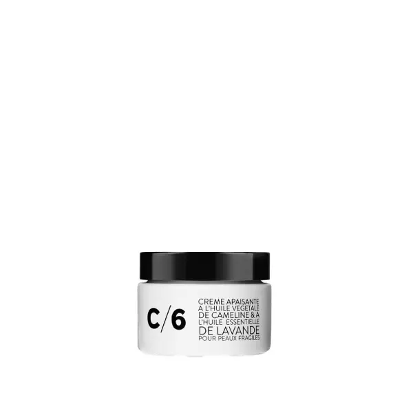 C/6 Crème Apaisante Huile Végétale de Cameline & Huile Essentielle de Lavande