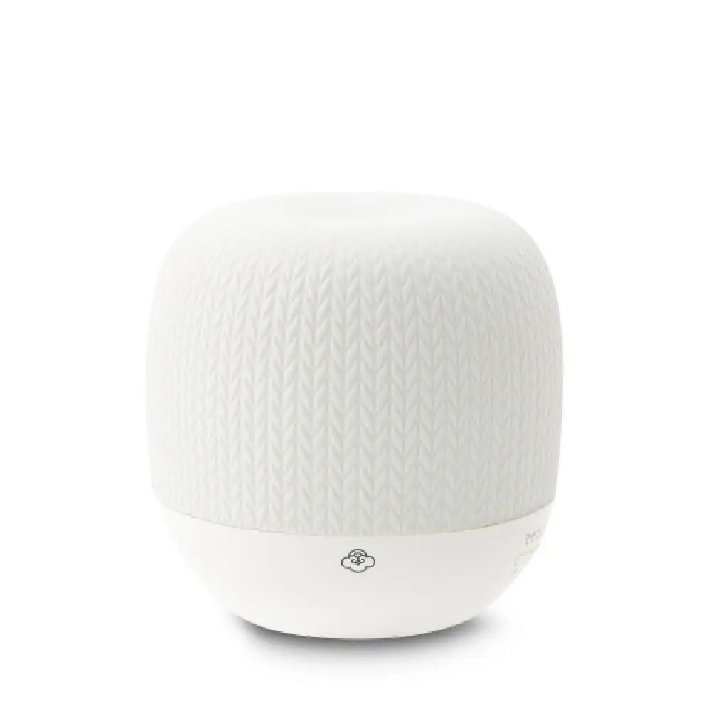 Ultraschall-Diffusor aus weißer Keramik Knit — serenehouse.eu