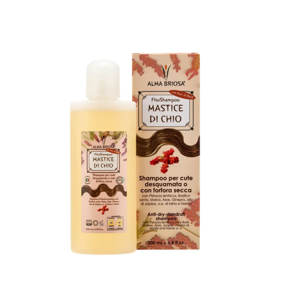 FitoShampoo - Shampooing pellicules sèches Mastic De Chios — Alma Briosa