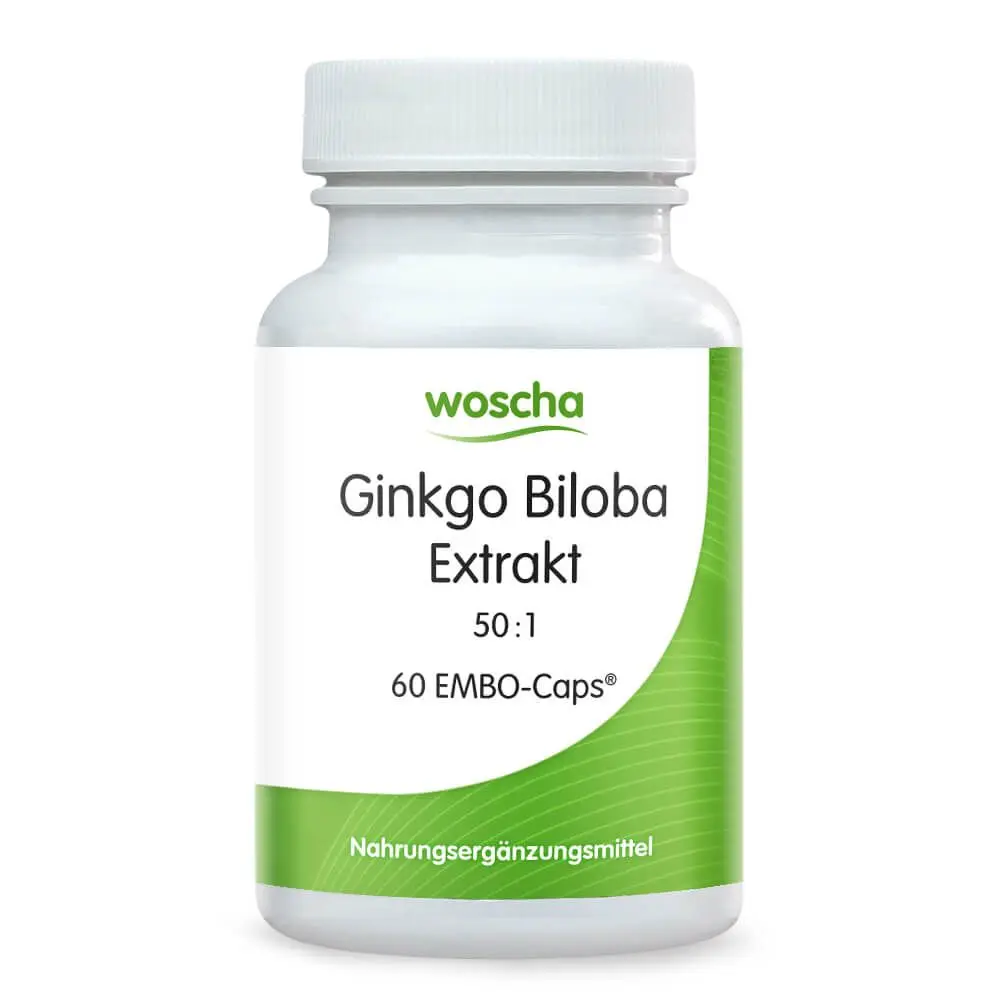 WOSCHA Ginkgo Biloba Extrakt — woscha