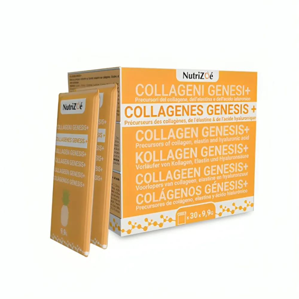 Collagènes Génesis+ - pflanzliche Vorstufen, 30 Beutel — NutriZoé