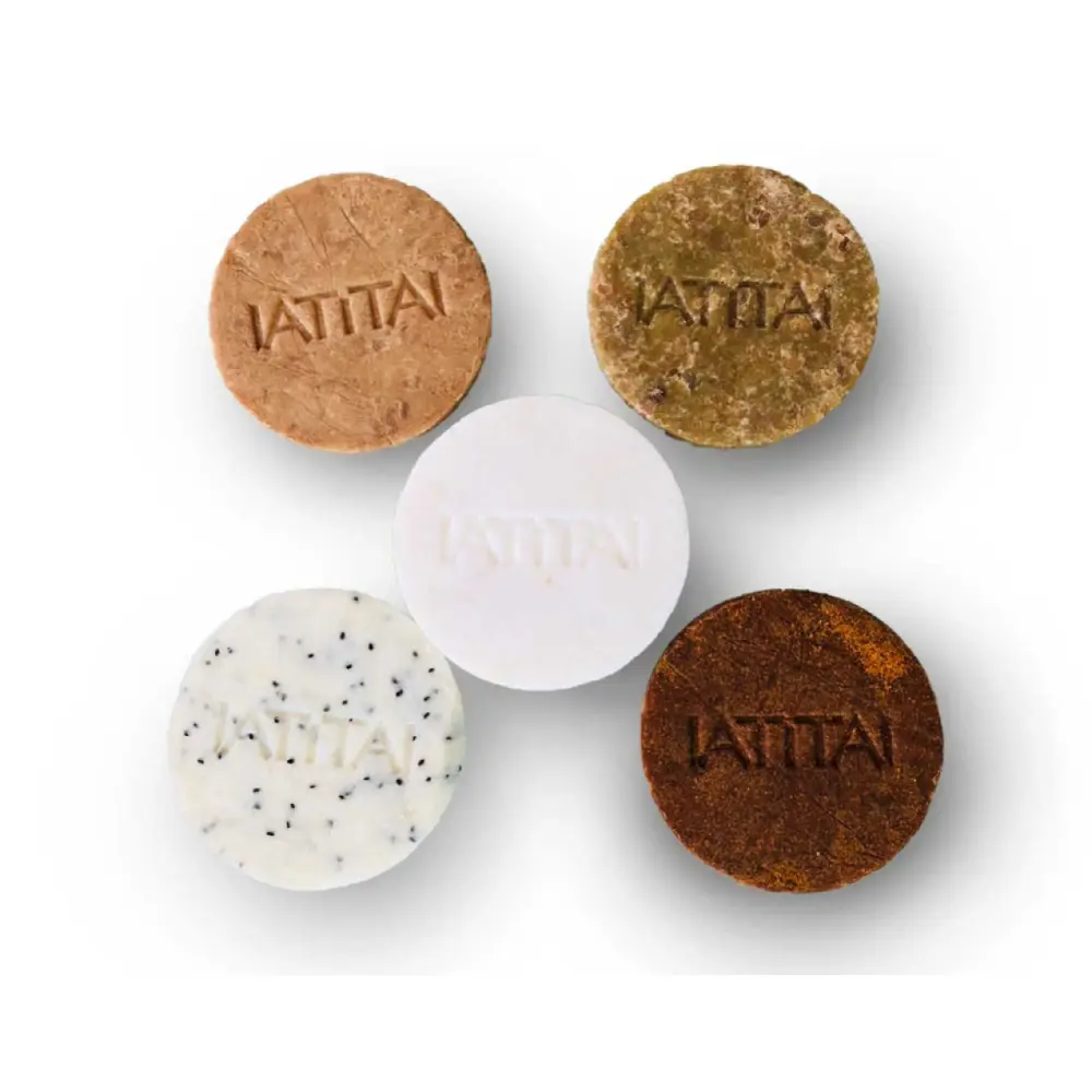 Duo de savons Spice of Asia Lime Kaffir / Curcuma — IATITAI