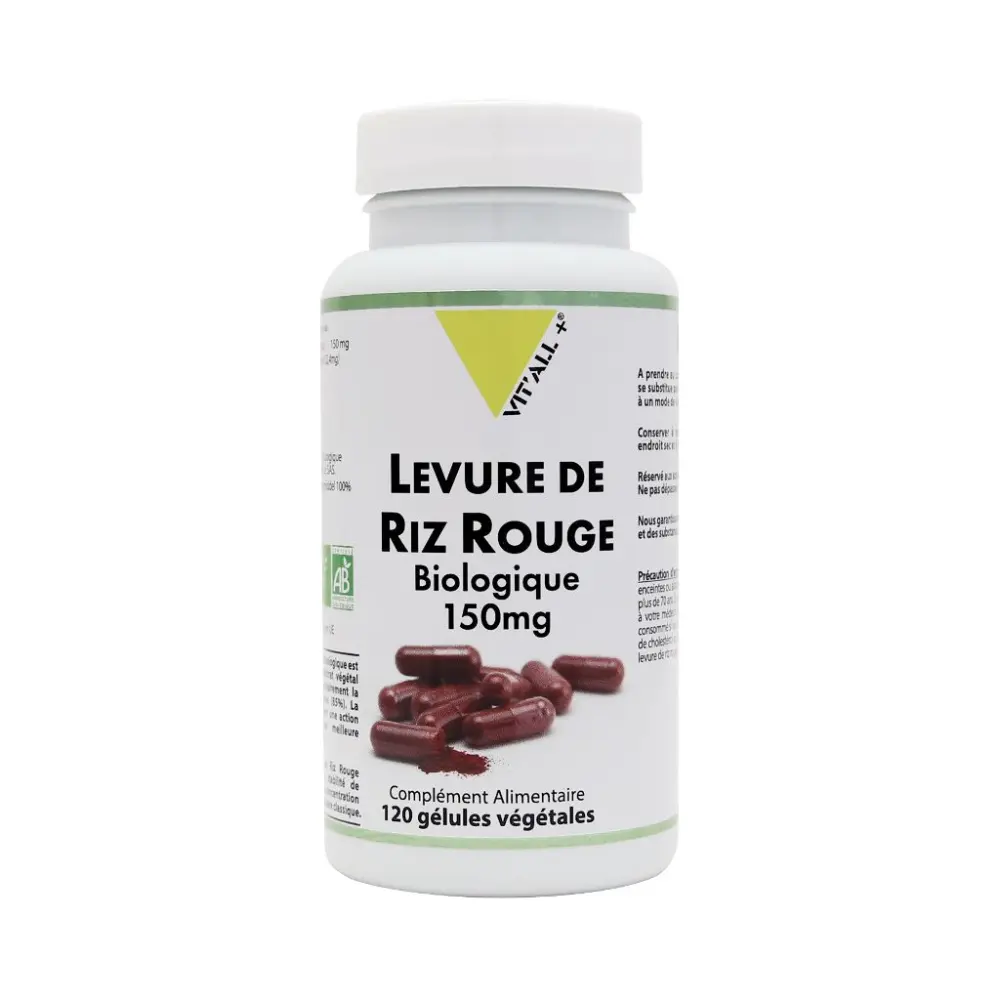 Levure de Riz Rouge Bio — VIT'ALL+