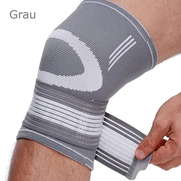 Kniebandage G Train - Grau - L / XL