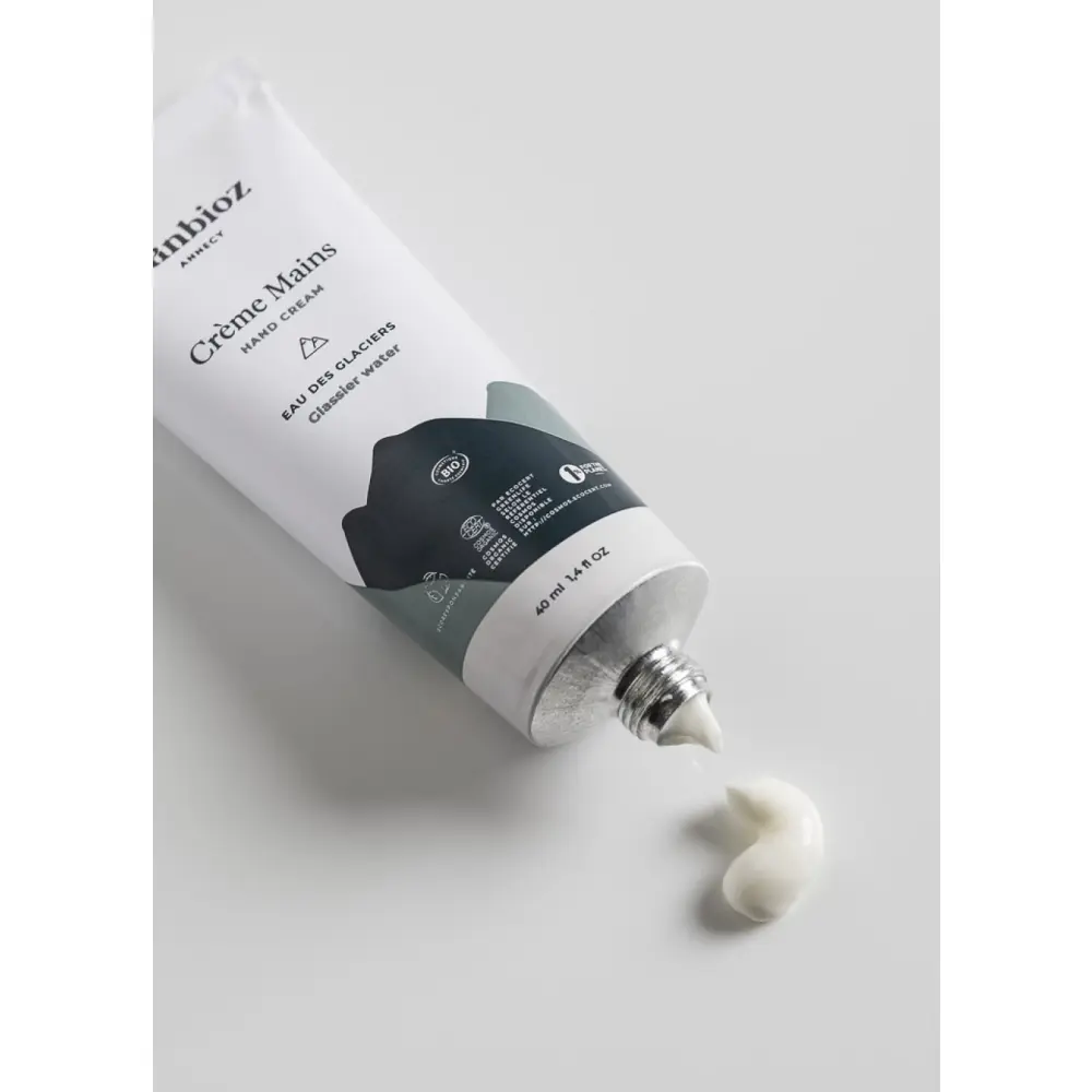 Crème main à l'eau de glacier — Sainbioz