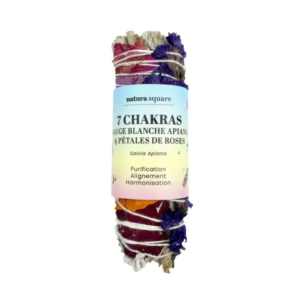 7 Chakra - Pétales de Roses & Sauge Blanche de Californie — BioDiff