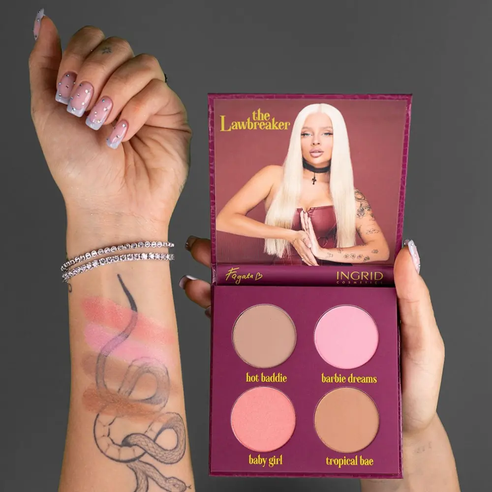 Palette de contouring The Lawbreaker - Ingrid Cosmetics — SDI Paris