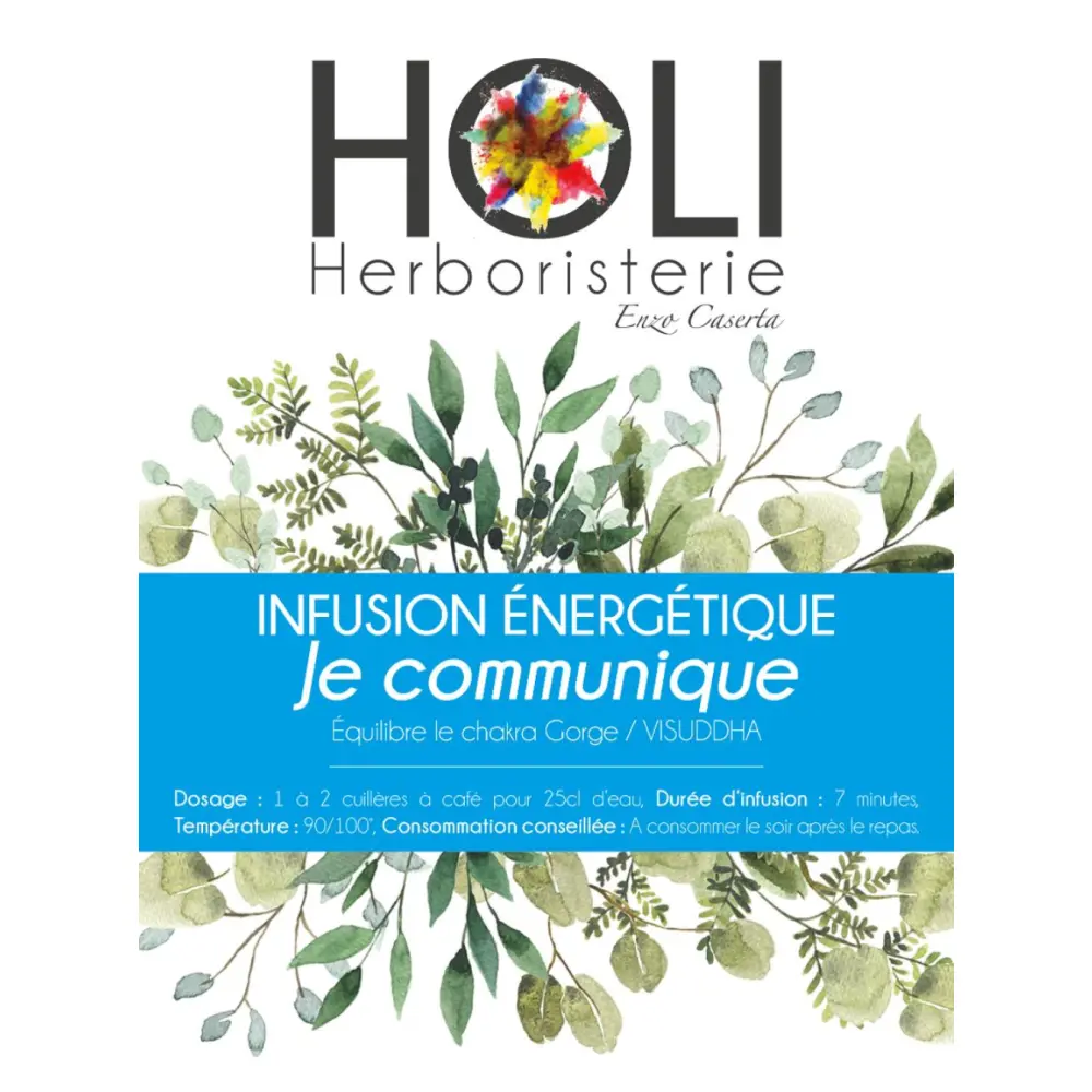 Energieaufguss - Ich kommuniziere — Holi Cosmétiques Naturels®