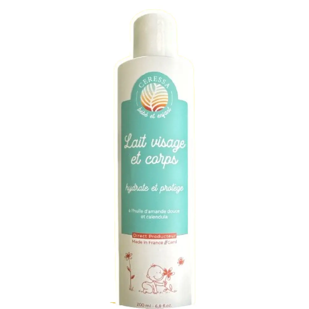 Lait Corps - Bébé - Amande Douce & Calendula — Ceressa
