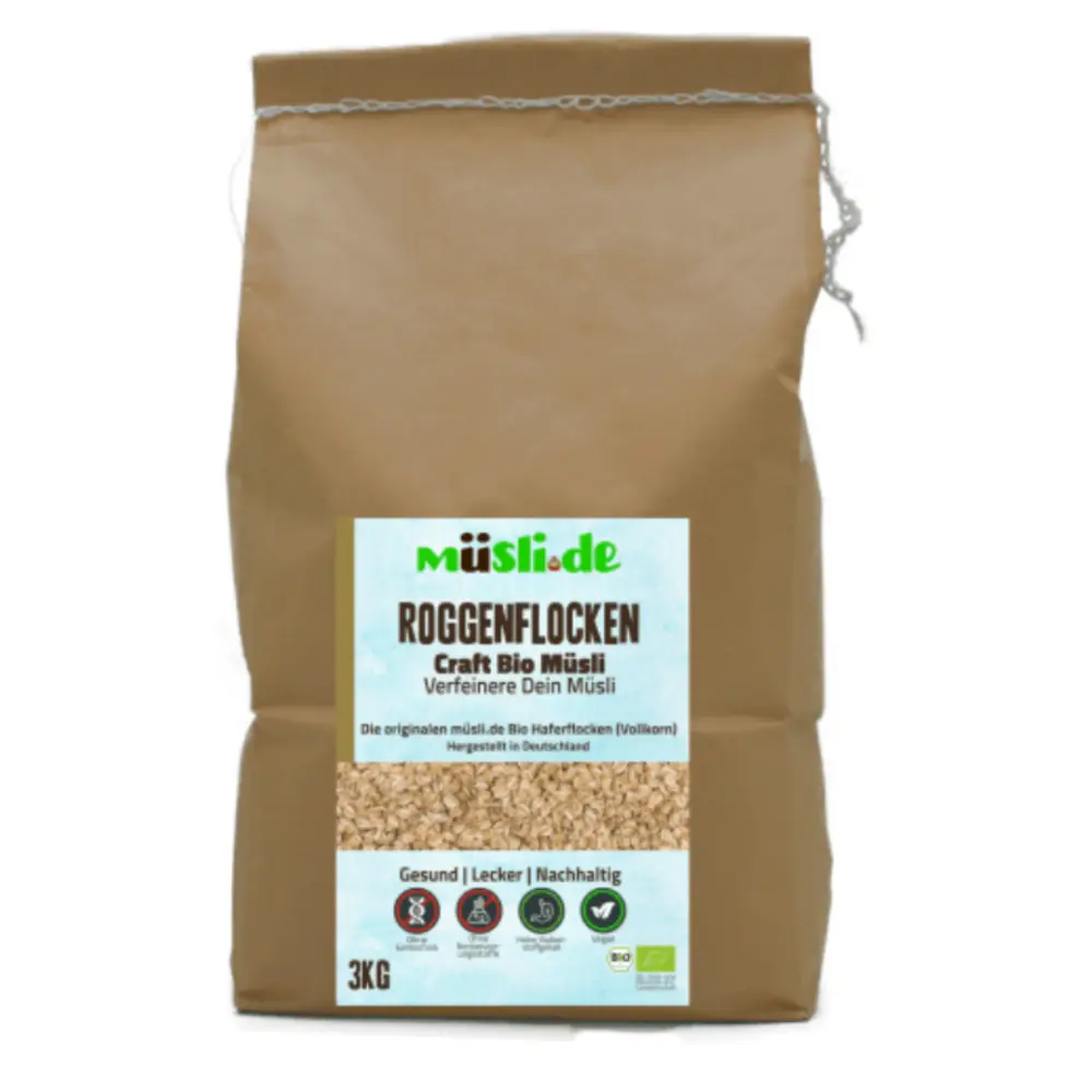Bio Roggenflocken — Müsli.de