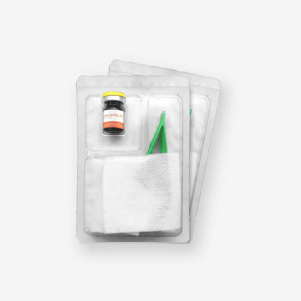 CACIPLIQ20® RGTA® - Kit de cicatrisation cutanée pour plaie chronique - (2 X ampoules 5ml) — Bio-Recherche