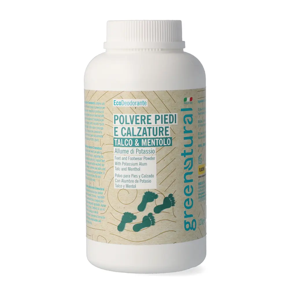 Deodorante Polvere Piedi e Calzature — greenatural