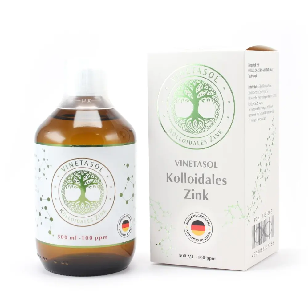 Vinetasol Kolloidales Zink — Nanodis