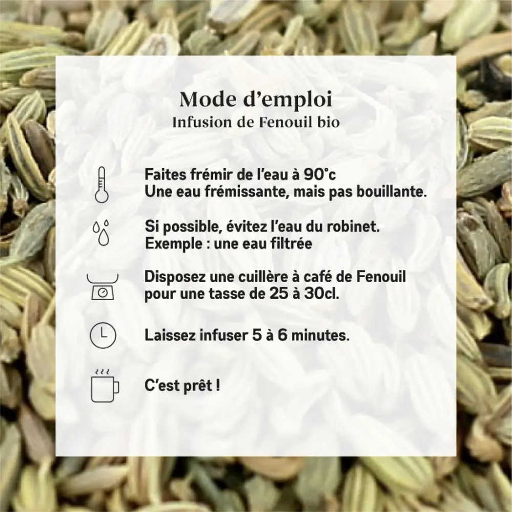 Bio-Fenchel — My Organic Infusion