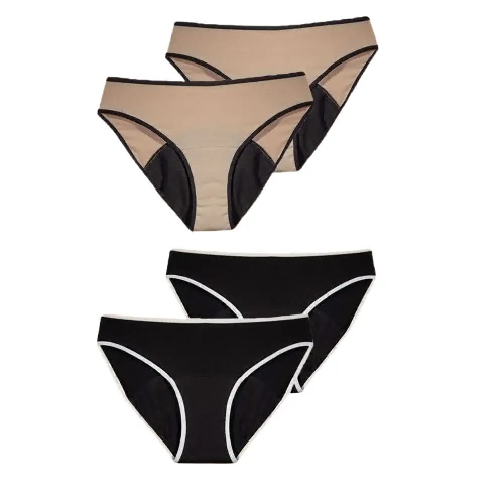 Université - Pack de 4 Culottes Menstruelles Ado — FreeU Anaissa